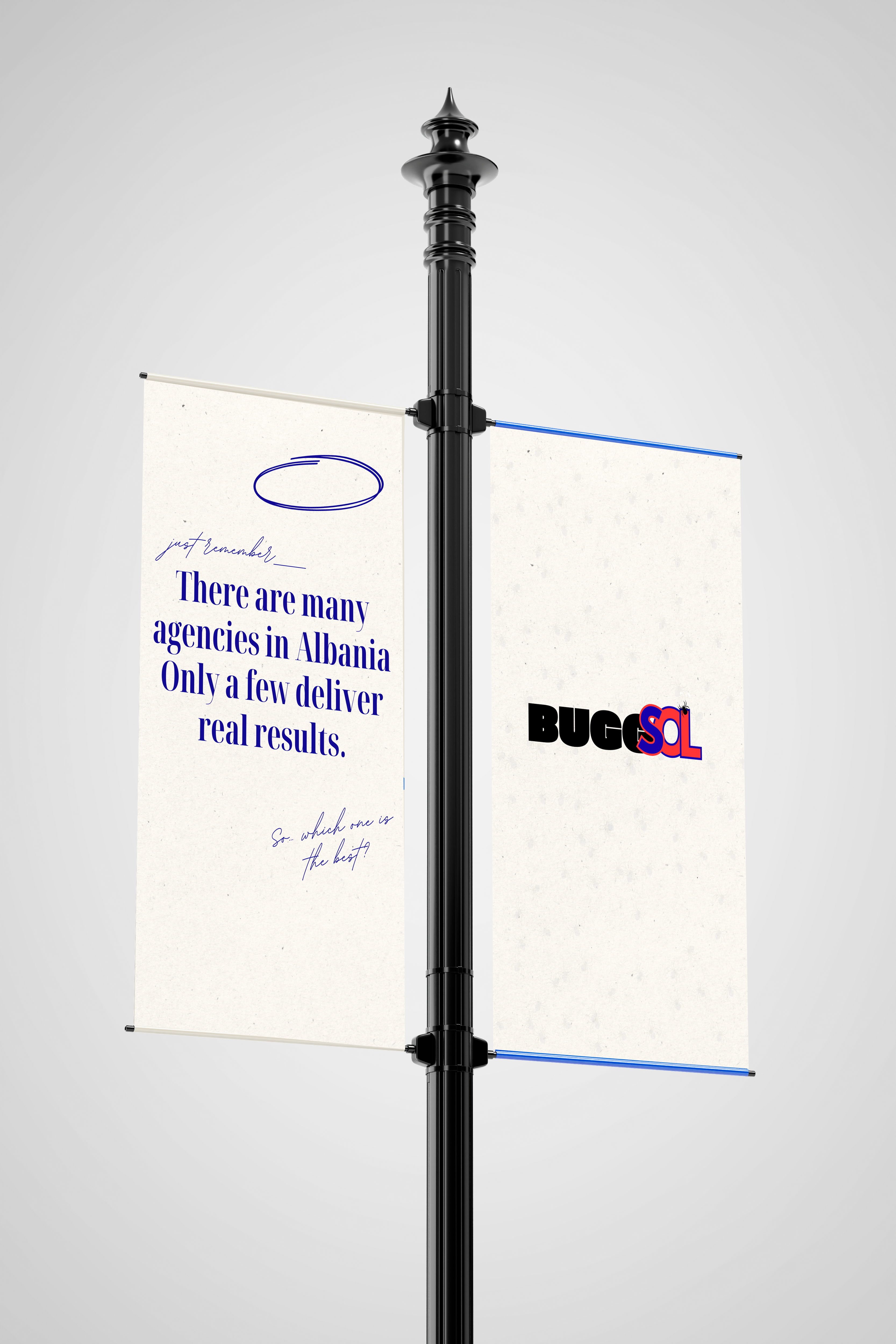 BuggSol business card design