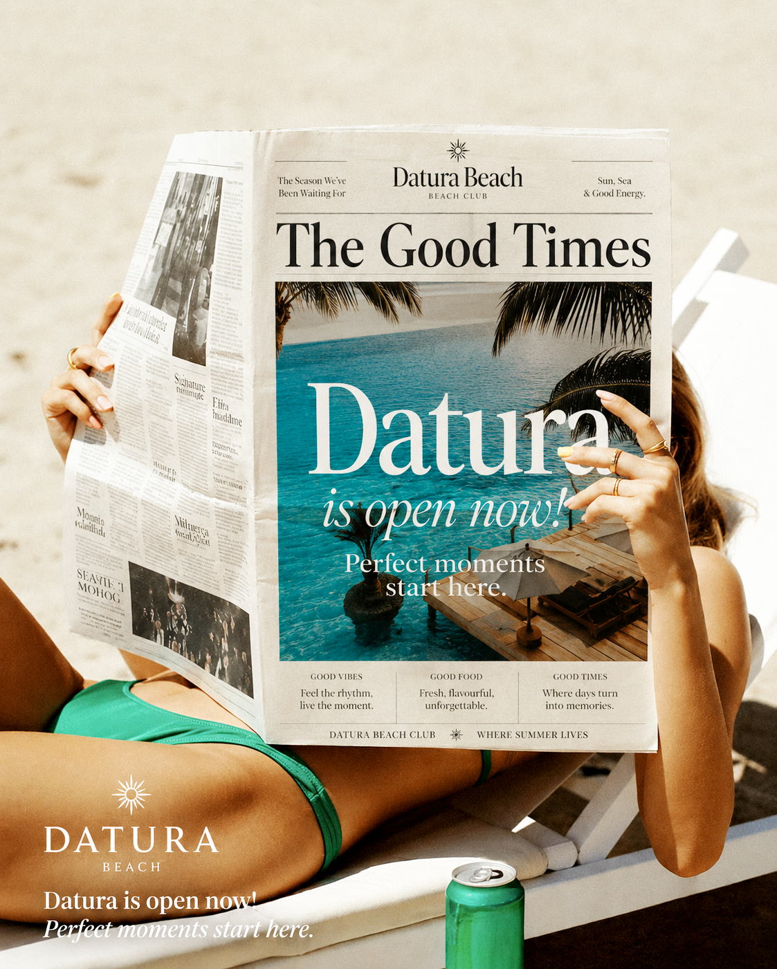 Datura Beach marketing visual